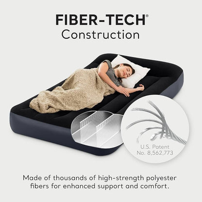 Intex - Twin Dura-beam Pillow Rest Classic Airbed 191 X 99 X 25 cm