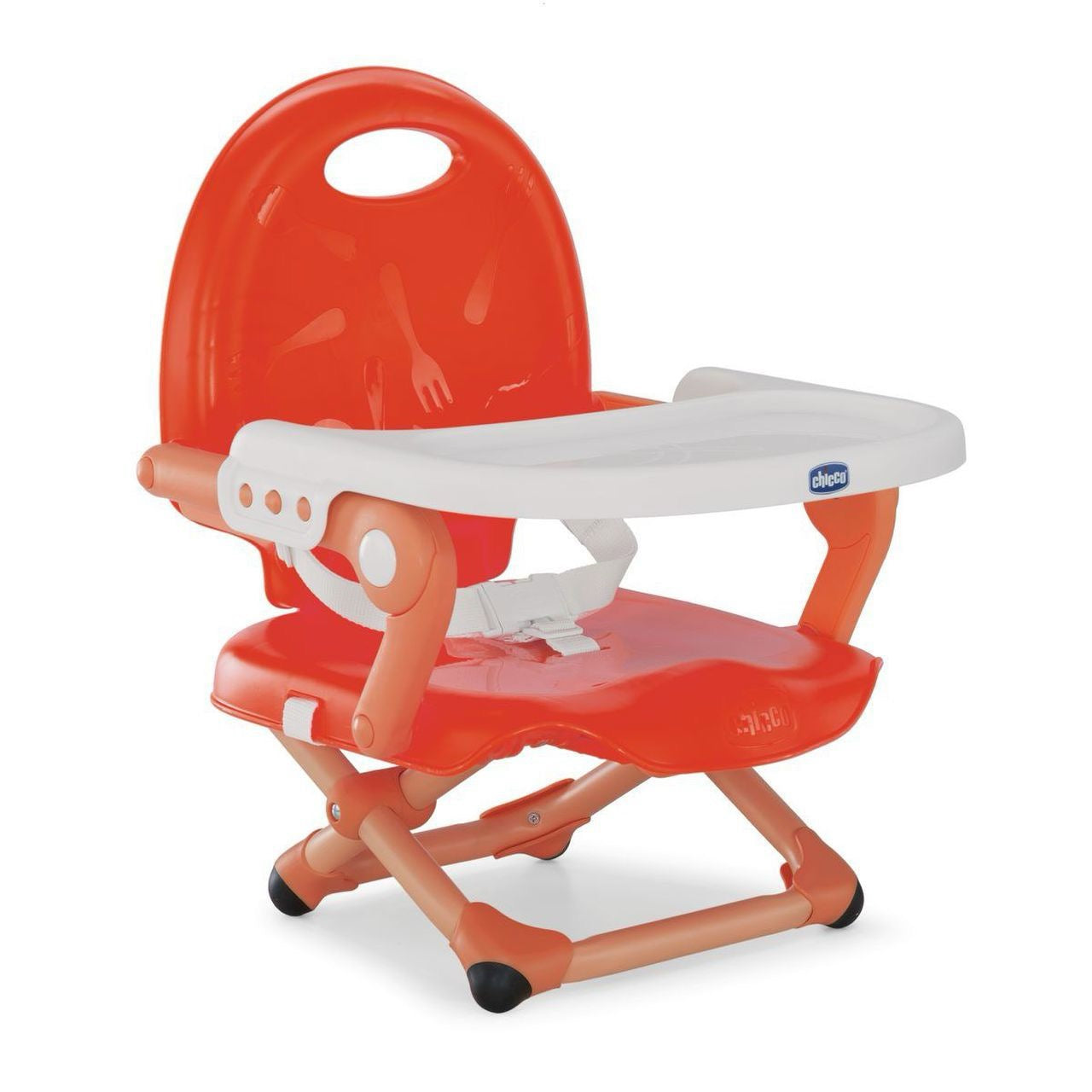 Chicco BOOSTER SEAT POCKET SNACK Red Chicco BOOSTER SEAT POCKET SNACK Red