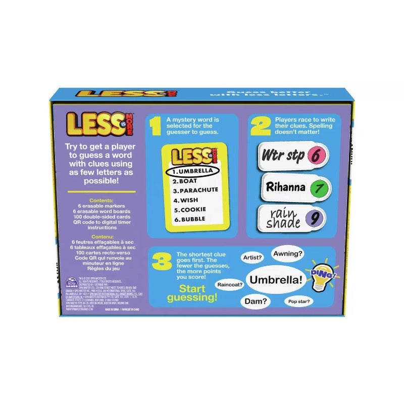 Less is More Board Game 8Y+ Less is More Board Game 8Y+