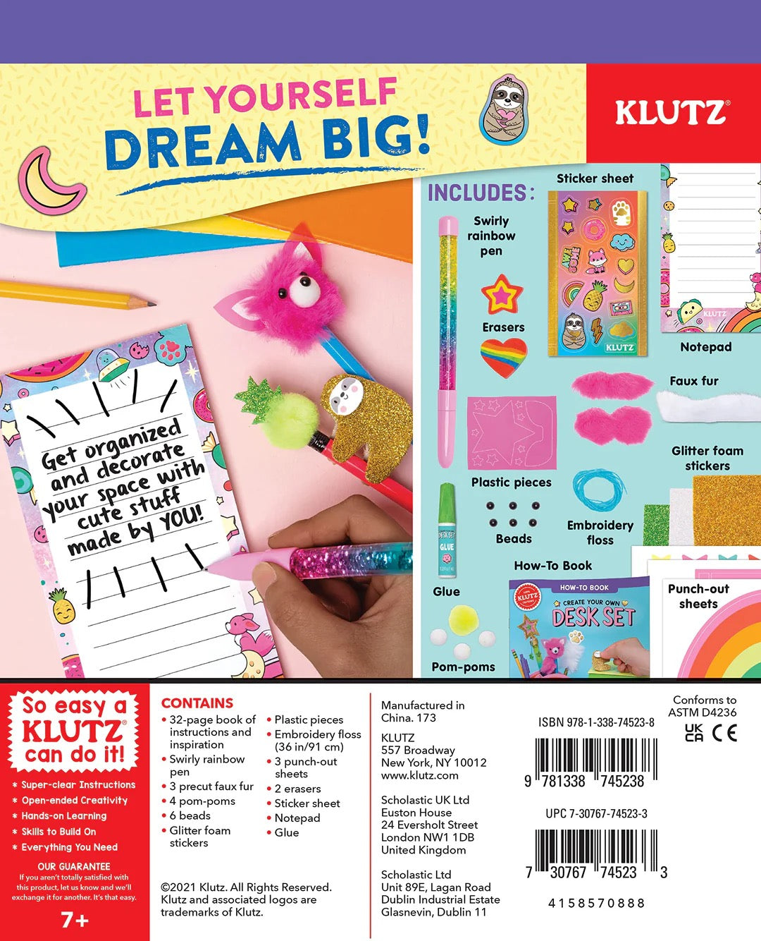 Klutz DIY Desk Set Klutz DIY Desk Set