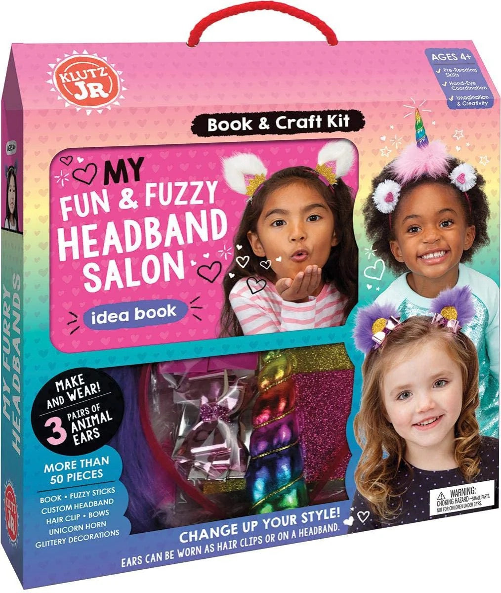Klutz DIY My Fun & Fuzzy Headband Salon Klutz DIY My Fun & Fuzzy Headband Salon