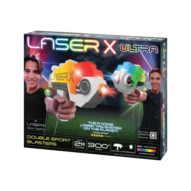 NSI - Laser X Ultra Double Sport Blasters | 2 Laser Guns NSI - Laser X Ultra Double Sport Blasters | 2 Laser Guns