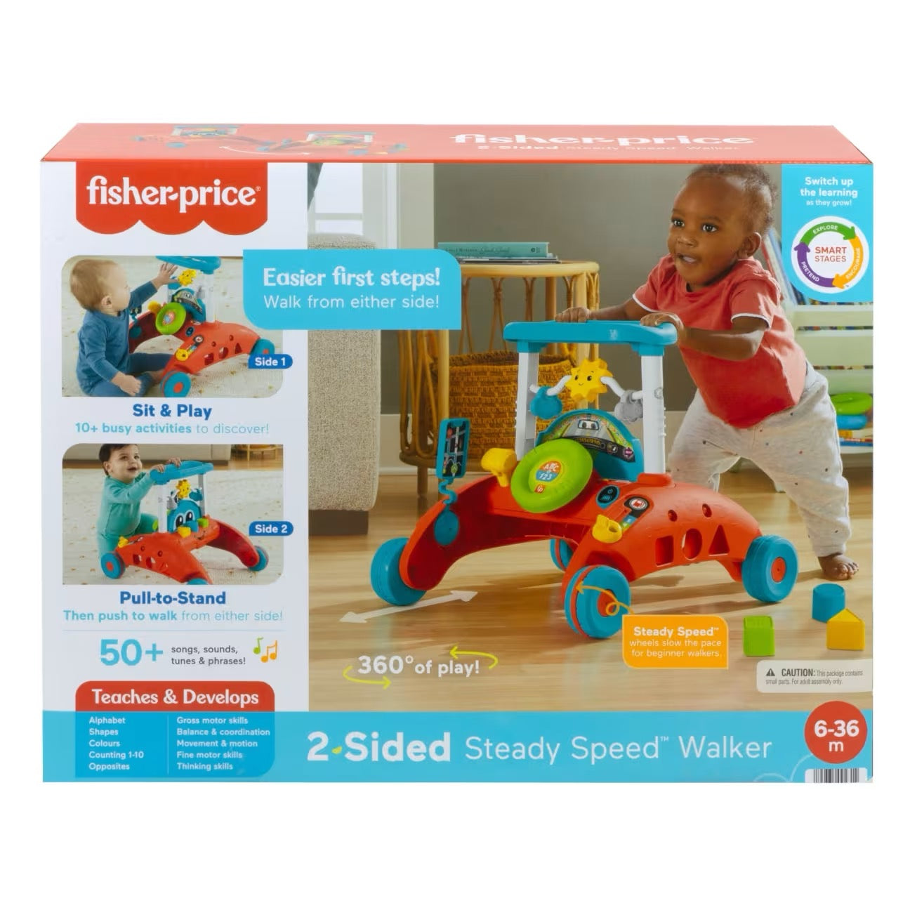 Fisher Price - Steady Speed 2Sided Walker Fisher Price - Steady Speed 2Sided Walker