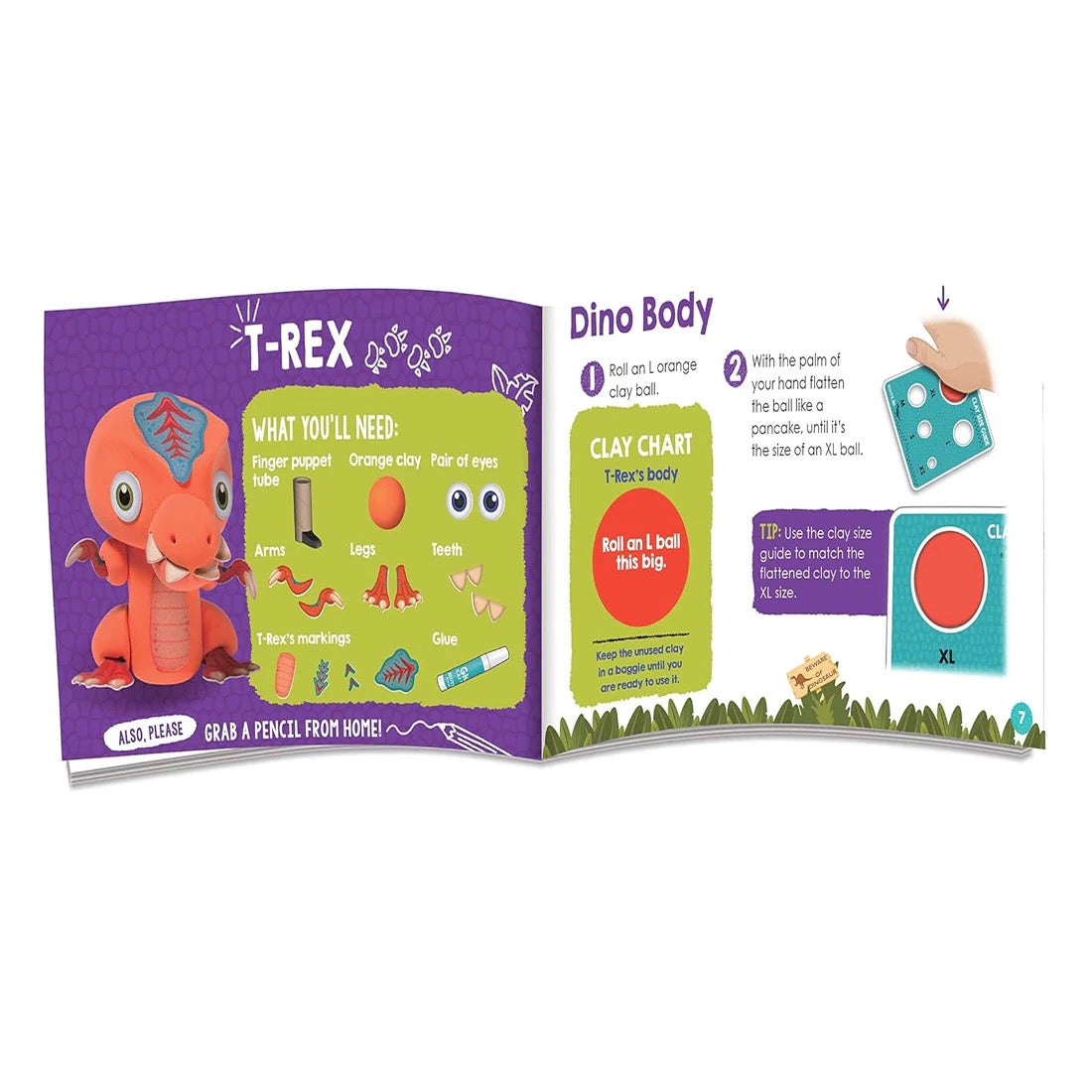 Klutz DIY My Dino Finger Puppets