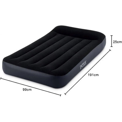 Intex - Twin Dura-beam Pillow Rest Classic Airbed 191 X 99 X 25 cm