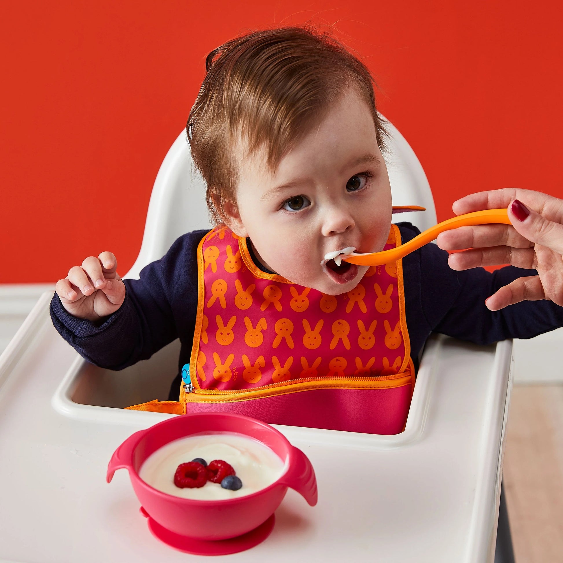 BBox - Suction Silicone First Feeding Set | Strawberry Shake BBox - Suction Silicone First Feeding Set | Strawberry Shake