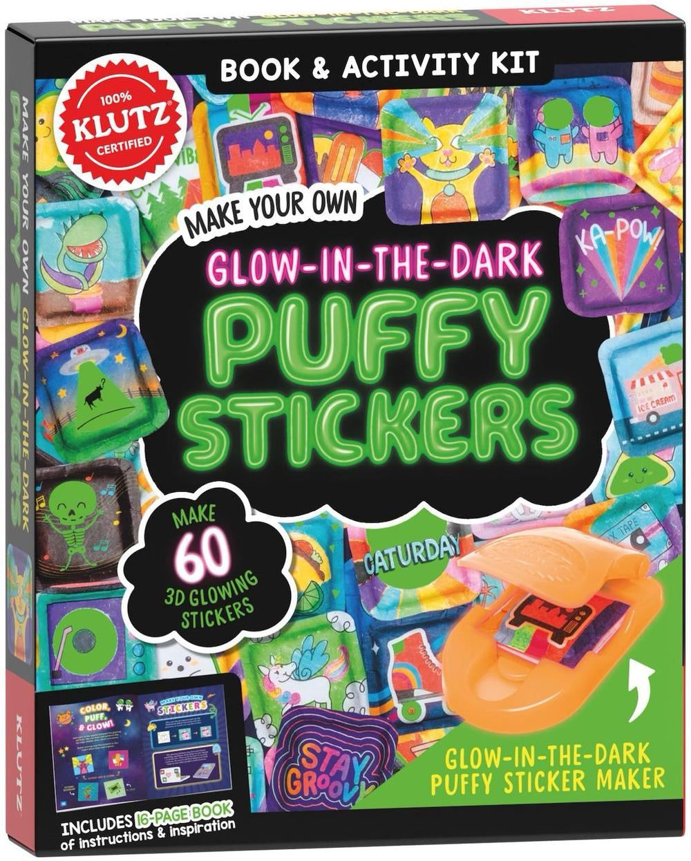 Klutz DIY Make Your Own Glow in the Dark Stickers Klutz DIY Make Your Own Glow in the Dark Stickers