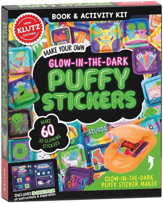 Klutz DIY Make Your Own Glow in the Dark  Stickers