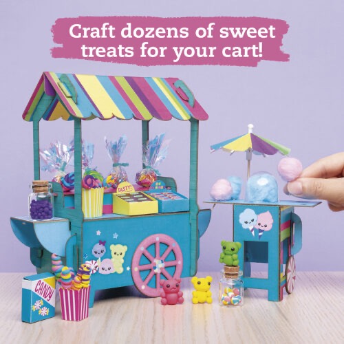 Klutz DIY Mini Clay World Candy Cart