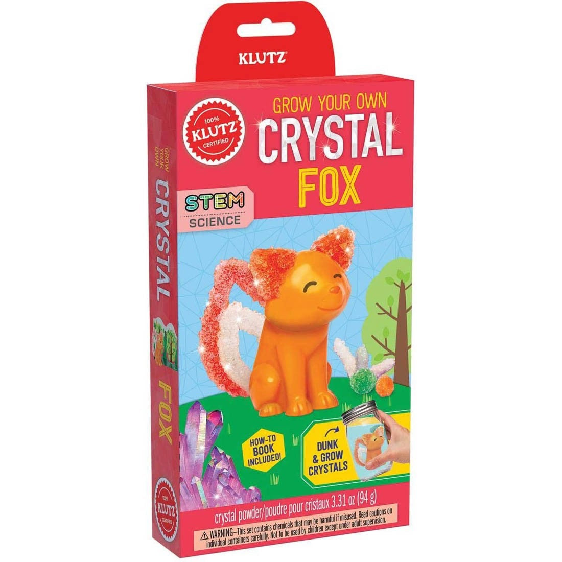 Klutz DIY Grow Your Own Crystal Fox Klutz DIY Grow Your Own Crystal Fox