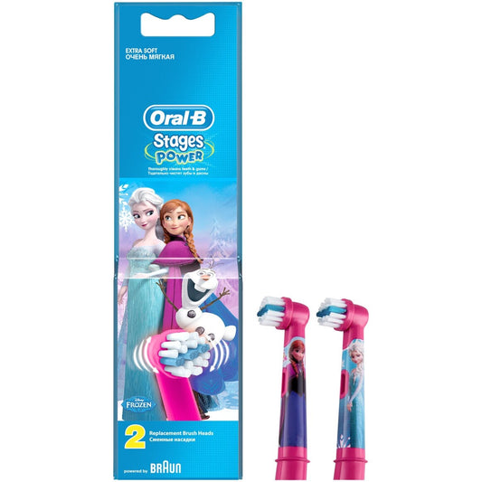 Oral-B - Stages Kids Frozen Replacement Brush Heads | 2 Pack