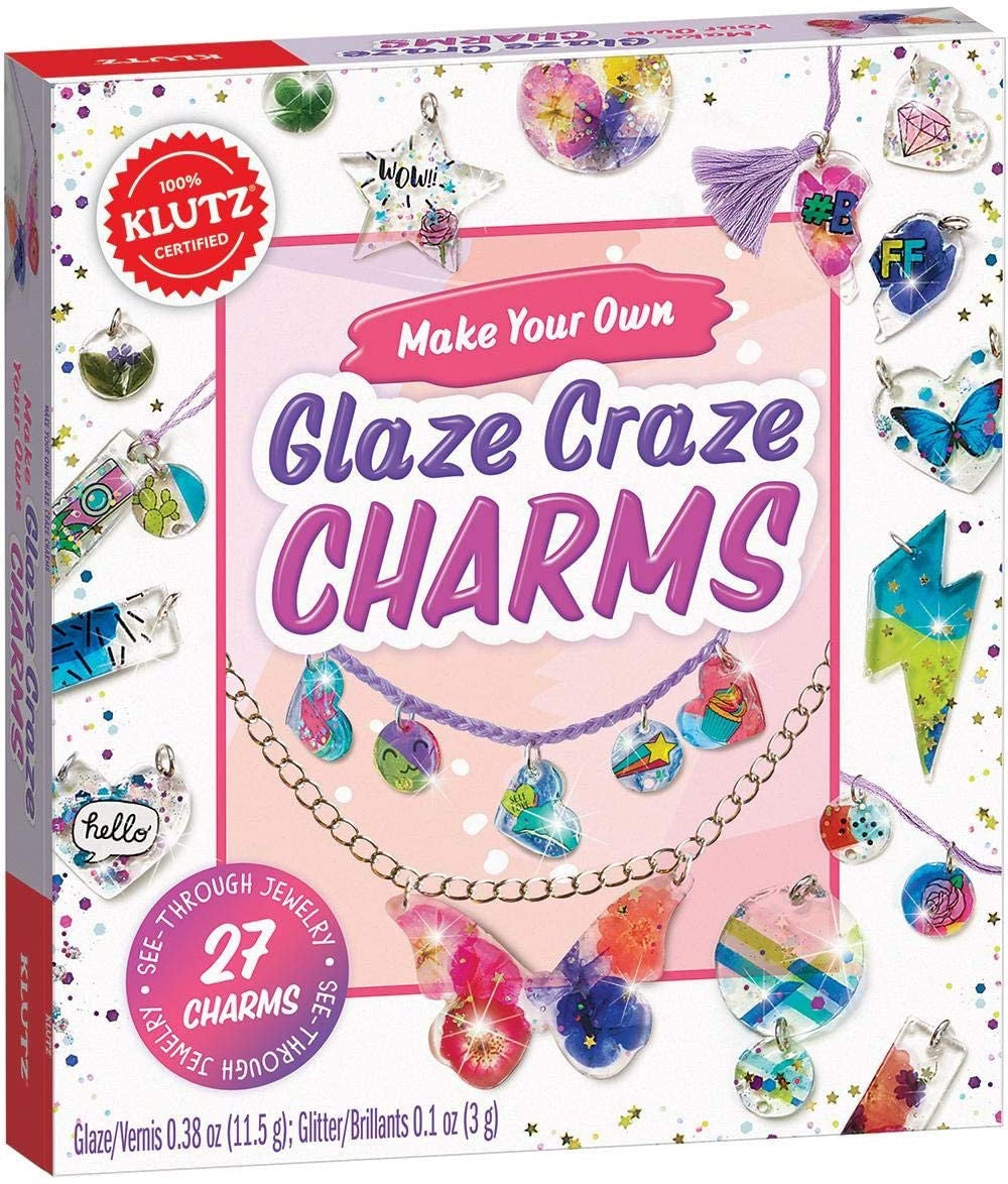 Klutz DIY Make Your Own Glaze Craze Charms Jewellery Kit Klutz DIY Make Your Own Glaze Craze Charms Jewellery Kit