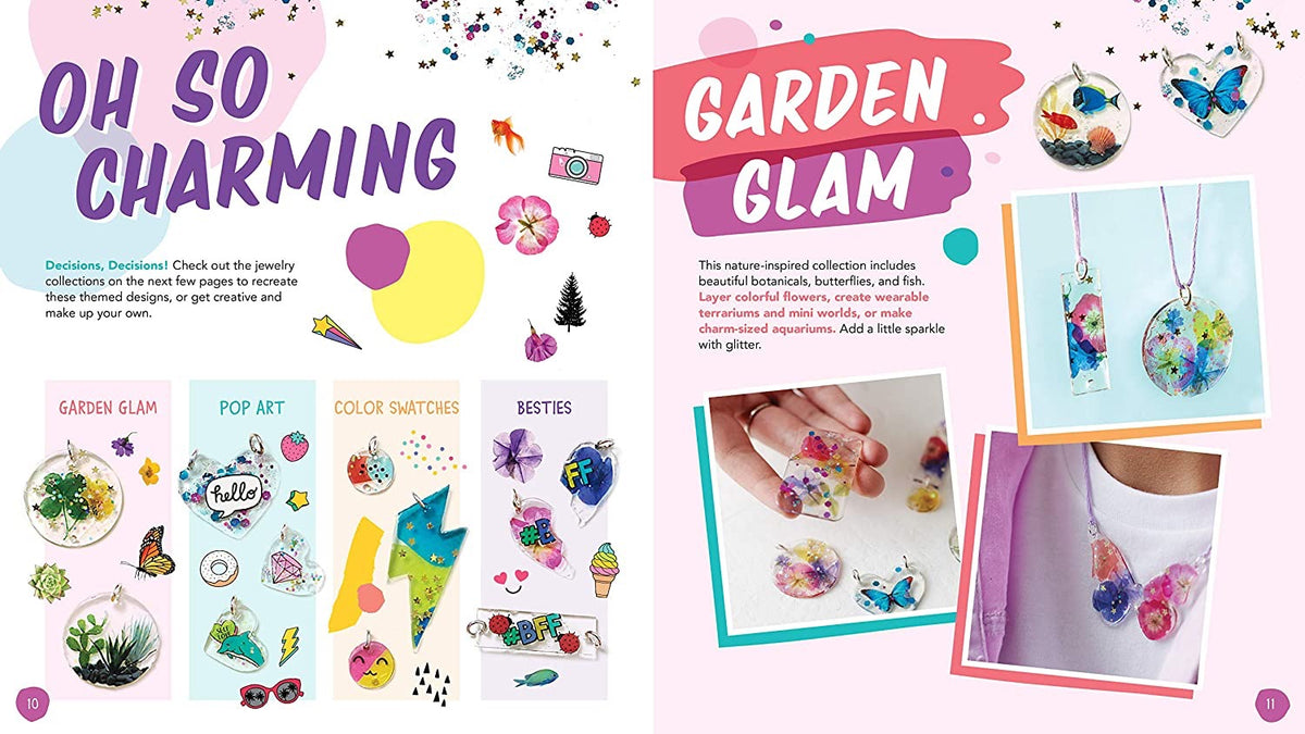 Klutz DIY Make Your Own Glaze Craze Charms Jewellery Kit Klutz DIY Make Your Own Glaze Craze Charms Jewellery Kit