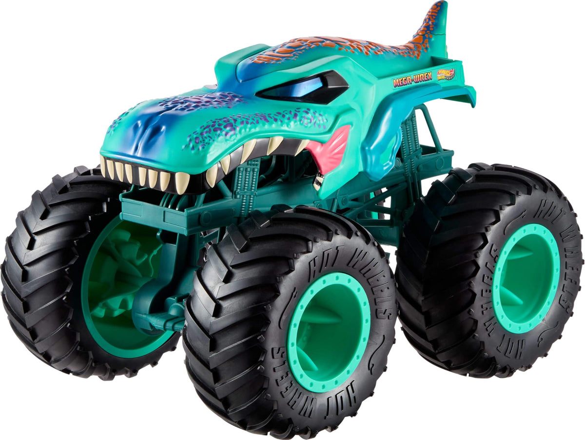 Hot Wheels - شاحنات مونستر كولوسال ميجا ركس المفضلة لدى المعجبين | 3-6 سنوات Hot Wheels - شاحنات مونستر كولوسال ميجا ركس المفضلة لدى المعجبين | 3-6 سنوات