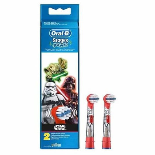 Oral-B - Stages Kids Star Wars Replacement Brush Heads | 2 Pack