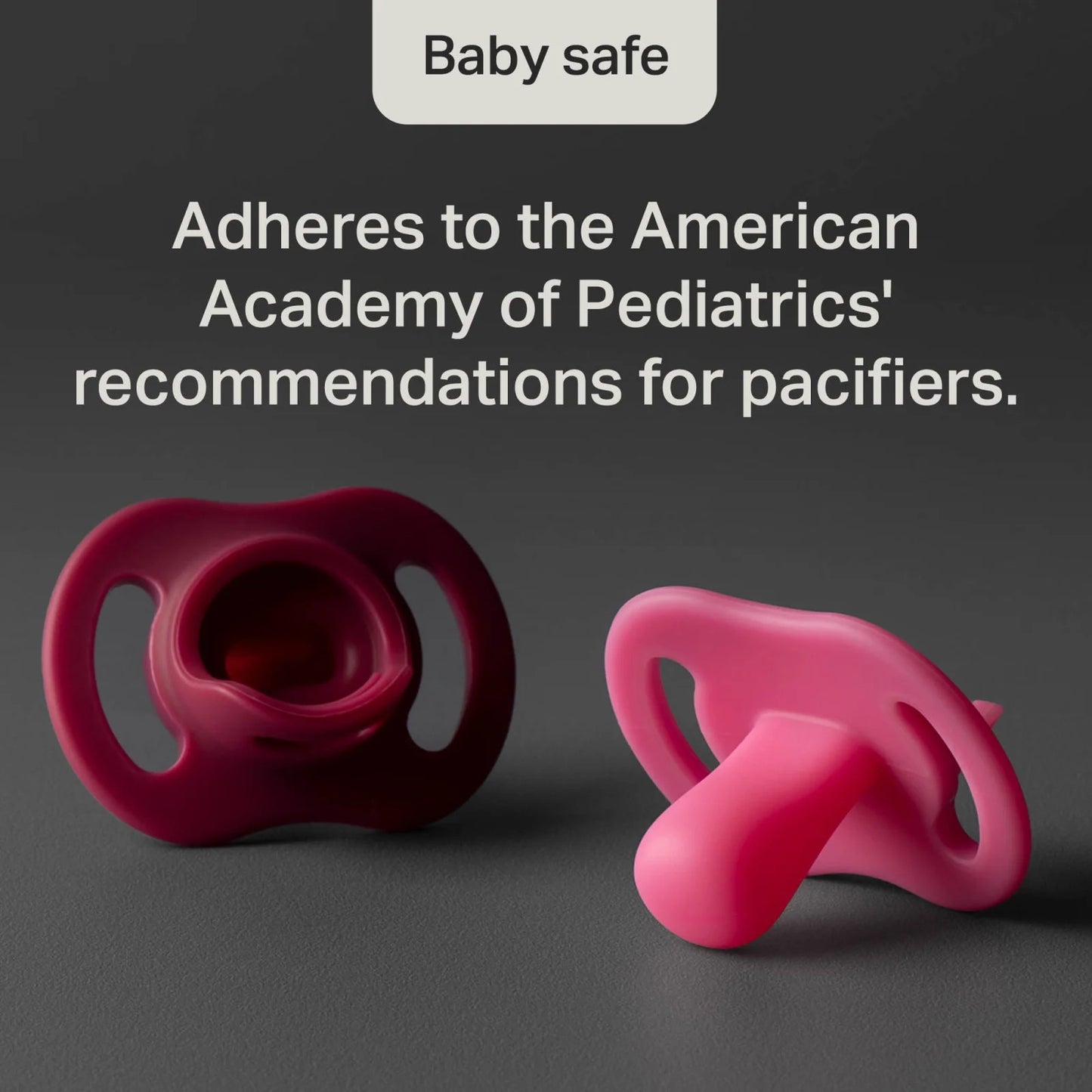 Tommee Tippee - Baby Ultralight StayPut Silicone Pacifier | Yellow & Blue | 0-6m | 2 Pack