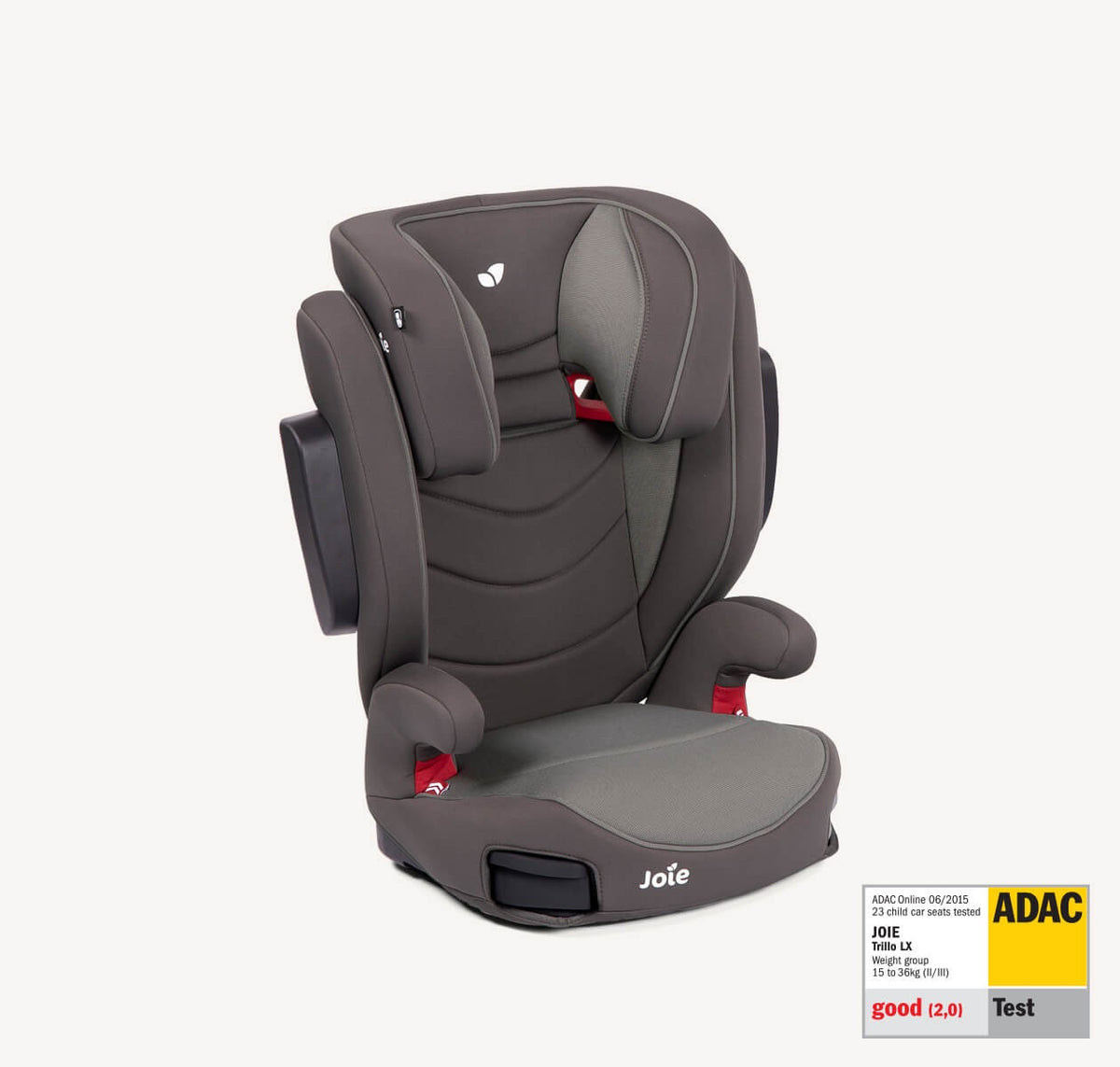 Joie - Trillo LX Car Seat | Dark Pewter | 3-12 Years Joie - Trillo LX Car Seat | Dark Pewter | 3-12 Years