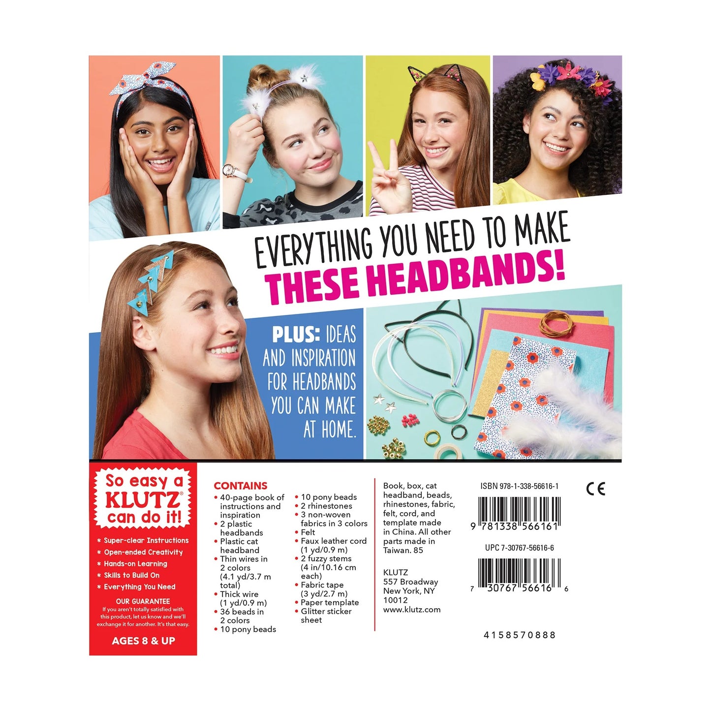 Klutz DIY Make & Style Headbands