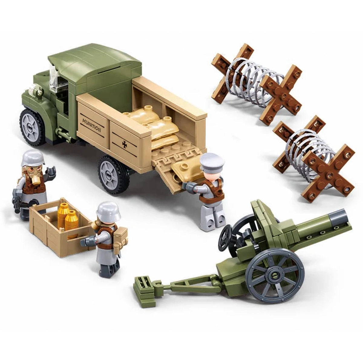 Sluban - ARMY WWI – Mark V Tank Offensive Action | 516 PCS | 6Y+ Sluban - ARMY WWI – Mark V Tank Offensive Action | 516 PCS | 6Y+