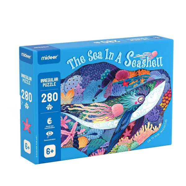 Mideer - Large Animal Shaped Puzzle The Sea in a Seashell Mideer - Large Animal Shaped Puzzle The Sea in a Seashell