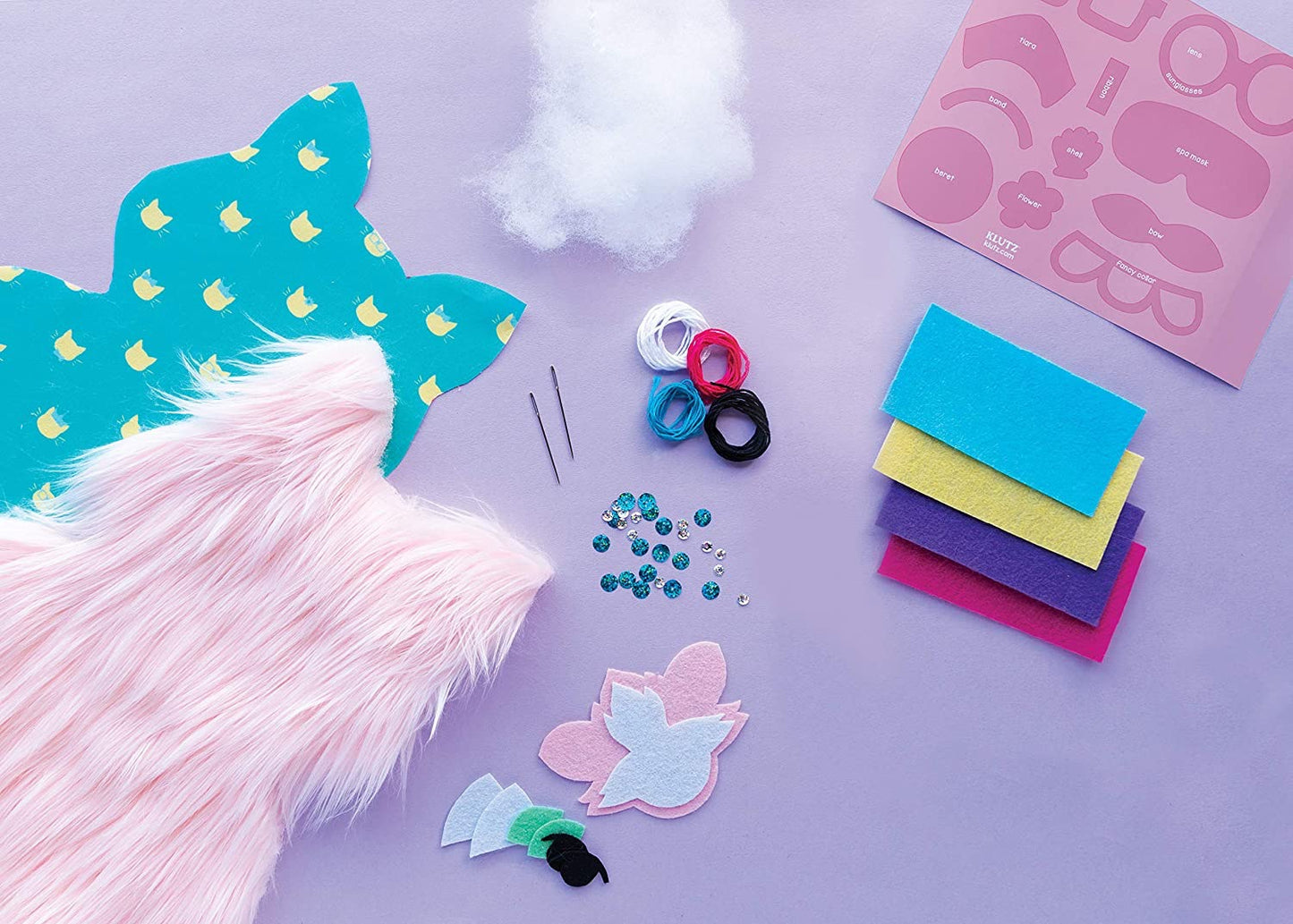 Klutz DIY Sew Your Own Fluffy Cat Pillow