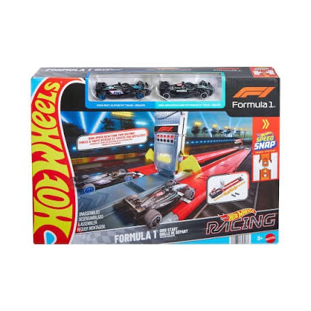 Hot Wheels - مجموعة مضمار سباق فورمولا 1 | 3-6 سنوات Hot Wheels - مجموعة مضمار سباق فورمولا 1 | 3-6 سنوات