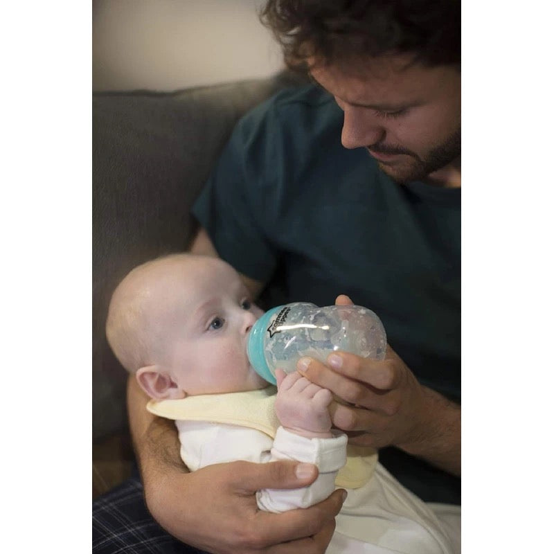 Tommee Tippee Advanced Anti-Colic Bottle X1, 260 ml with Heat Sensing Tube