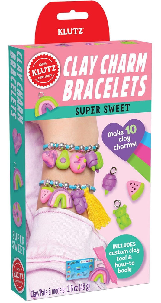 Klutz DIY Clay Charm Bracelets | Super Sweet