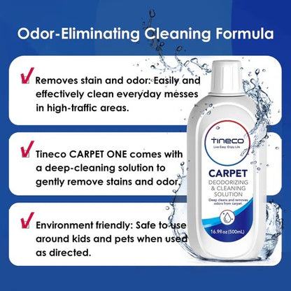 Tineco - Deodorising & Cleaning Carpet Liquid Detergent Solution 1L