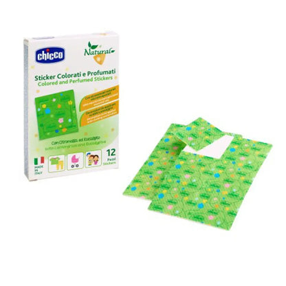 Chicco Natural Scented Mosquito Patches 12 Pieces