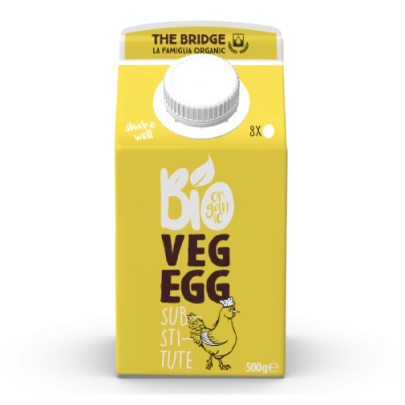 The Bridge - Organic Vegetarian Egg Replacer | 500ml The Bridge - Organic Vegetarian Egg Replacer | 500ml