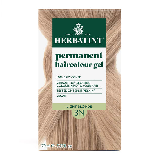 Herbatint - Pregnancy Safe Ammonia Free Hair Color | 8N | Light Blonde