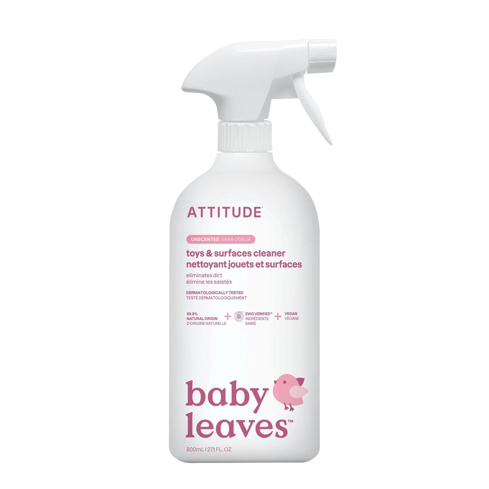 Attitude - Toy and Surface Cleaner Unscented 800ml Attitude - Toy and Surface Cleaner Unscented 800ml