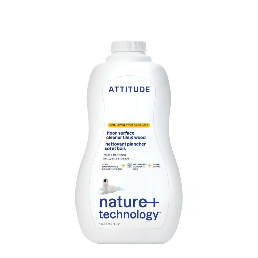 Attitude - Floor Surface Cleaner Til & Wood 1.04L