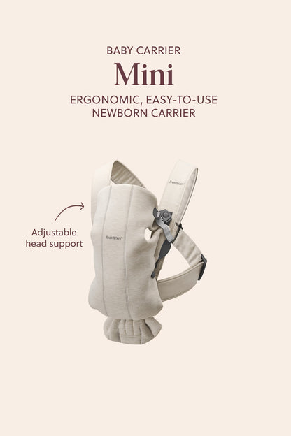 BabyBjörn - Baby Carrier Mini | 3D Mesh | Black
