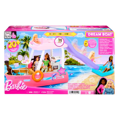 Barbie - Dream Boat Playset with 20+ Accessories