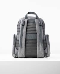 Skip Hop - Luna Diaper Backpack - Heather Grey