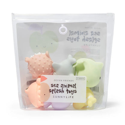 صني لايف - ألعاب مائية على شكل حيوانات بحرية | 6 قطع