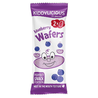 Kiddylicious - Blueberry Wafers | 4 Packs