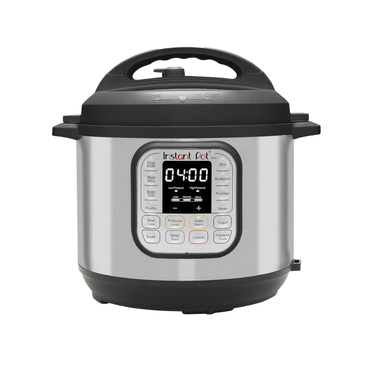 قدر الضغط الكهربائي الذكي متعدد الاستخدامات Instant Pot Duo 7 في 1 | سعة 5.7 لتر | 1000 واط قدر الضغط الكهربائي الذكي متعدد الاستخدامات Instant Pot Duo 7 في 1 | سعة 5.7 لتر | 1000 واط