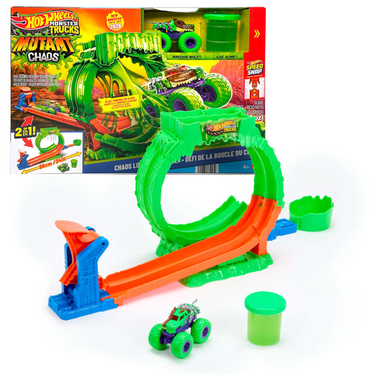 Hot Wheels - Monster Trucks Chaos Loop Challenge | 4Y+