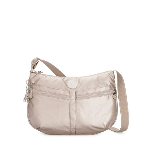Kipling IZELLAH Crossbody Bag Metallic Glow - front view