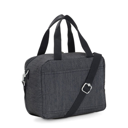 Kipling MIYO Insulated Lunch Bag with Trolley Sleeve - Marine Navy, side view