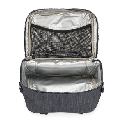 Kipling MIYO Insulated Lunch Bag with Trolley Sleeve - Marine Navy, detail view