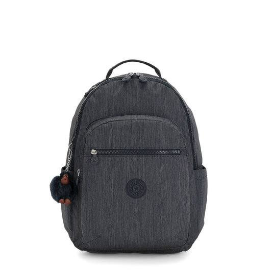 Kipling SEOUL Backpack Marine Navy - front view