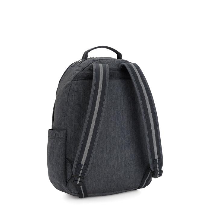 Kipling SEOUL Backpack Marine Navy - side view