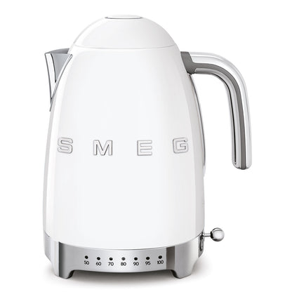 Smeg Variable Temperature Kettle 1.7L White — BambiniJO Jordan