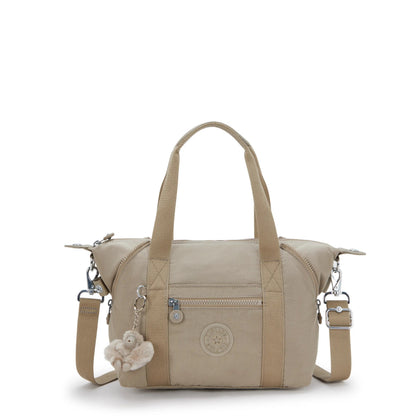 Kipling ART MINI Handbag Soft Taupe - front view