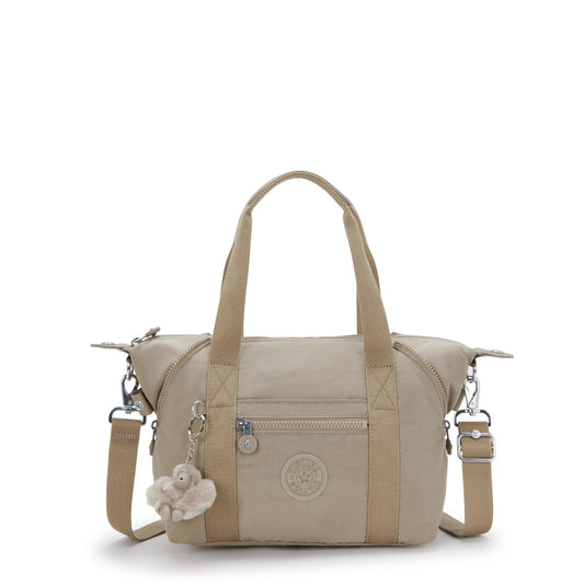 Kipling ART MINI Handbag Soft Taupe - front view