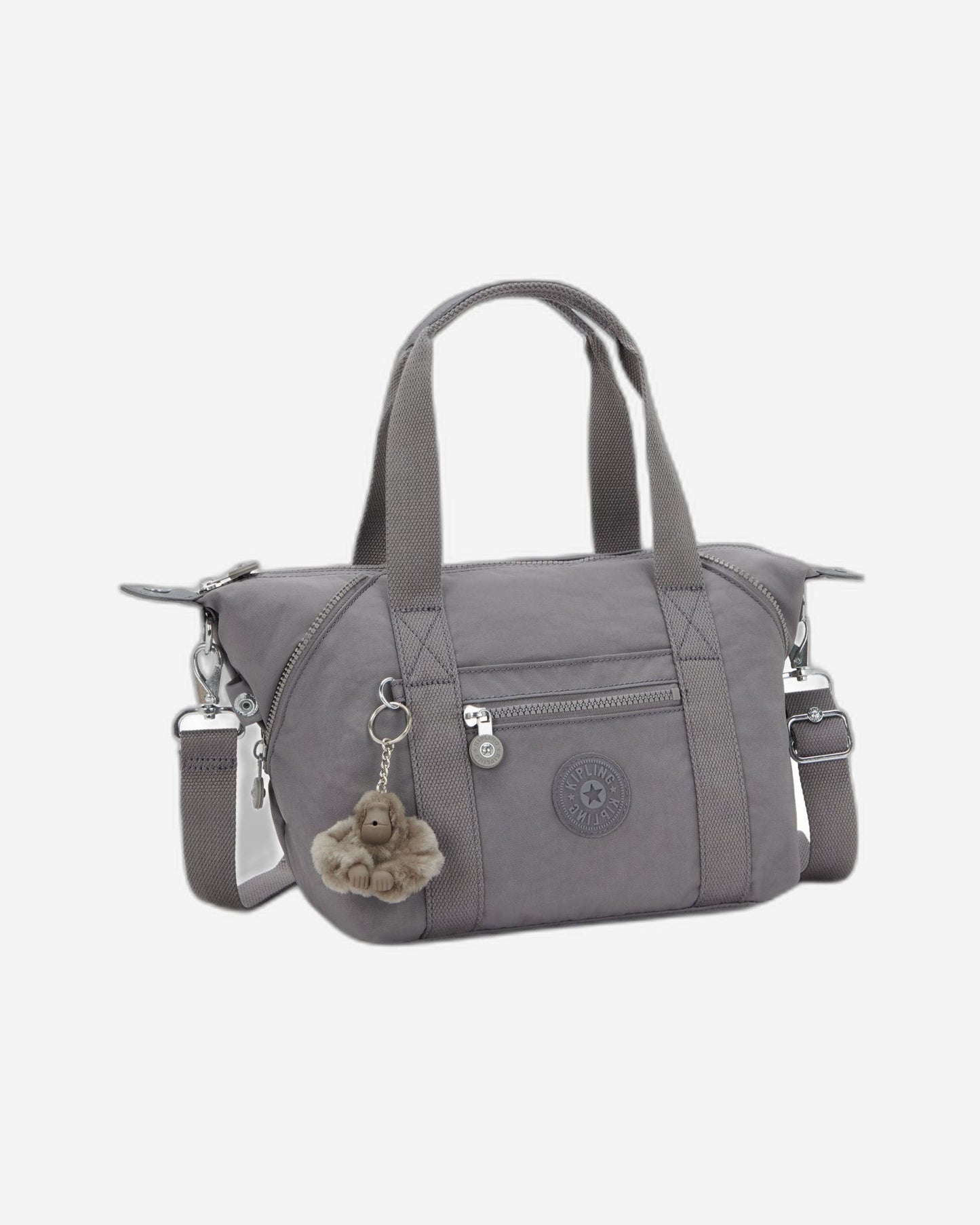 Kipling Art Mini Handbag Inviting Grey - detail view